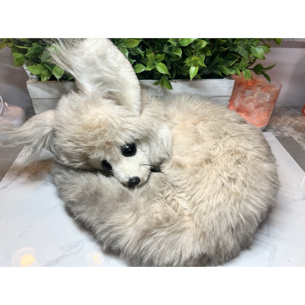 Vintage Plush Fox Toy Radio AM‎ FM WORKS Radio Shack Exclusive